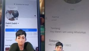 ﻿Hati-hati Penipuan, Akun WhatsApp Dan Facebook Atas Nama Zedril Warga Payakumbuh Di Hacker.